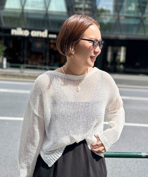 NOLLEY’S（ノーリーズ）の「ウェリントン型サングラス（サングラス・レディース・ライトカーキ/ライトブラウン/アッシュグレー/ライトグレー・FREE）」の12枚目の写真