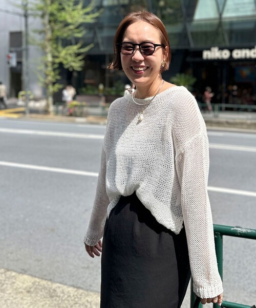 NOLLEY’S（ノーリーズ）の「ウェリントン型サングラス（サングラス・レディース・ライトカーキ/ライトブラウン/アッシュグレー/ライトグレー・FREE）」の13枚目の写真