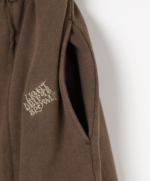 PBLIM（ページボーイリム）の「《UNISEX/セットアップ対応》ピグメントスウェットショートパンツ（その他パンツ・レディース・ブラウン/スミクロ・MEDIUM/LARGE）」の4枚目の写真