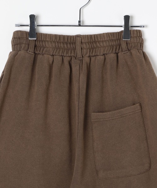 PBLIM（ページボーイリム）の「《UNISEX/セットアップ対応》ピグメントスウェットショートパンツ（その他パンツ・レディース・ブラウン/スミクロ・MEDIUM/LARGE）」の8枚目の写真