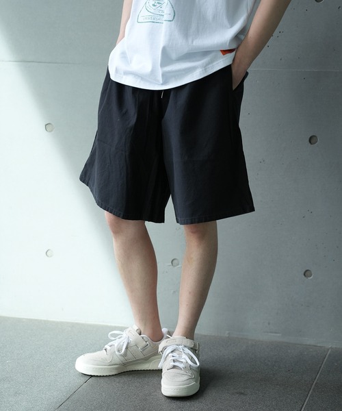 RATTLE TRAP(ラトルトラップ)の「ヴィンテージツイルルーズショートパンツ(その他パンツ・メンズ・ベージュ/ブラック・L/M)」の2枚目の写真