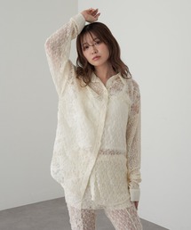 RAY CASSIN | 【セットアップ対応】レースシャツ(シャツ/ブラウス)