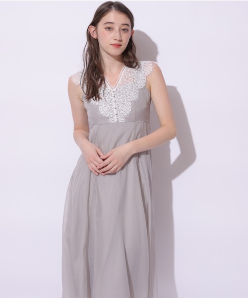Rirandture レーシーカラーワンピース Rirandture リランドチュール レーシーカラー ワンピース