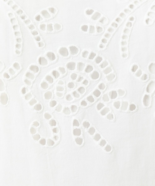 studio CLIP（スタディオクリップ）の「《natural by clip》カットワーク刺繍キャミワンピース（ワンピース・レディース・ブラック/オフホワイト・FREE）」の22枚目の写真