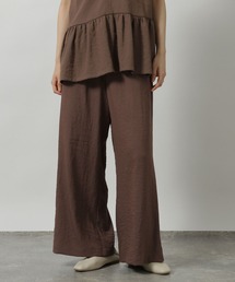 LAKOLE | 【セットアップ対応・多機能付き】リネンライクイージーパンツ / 499166(その他パンツ)