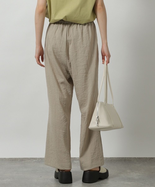 LAKOLE(ラコレ)の「【セットアップ対応・多機能付き】リネンライクイージーパンツ / 499166(その他パンツ・レディース・ブラウン/チャコールグレー/グレイッシュベージュ/オリーブ・FREE)」の19枚目の写真