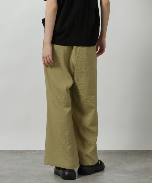 LAKOLE(ラコレ)の「【セットアップ対応・多機能付き】リネンライクイージーパンツ / 499166(その他パンツ・レディース・ブラウン/チャコールグレー/グレイッシュベージュ/オリーブ・FREE)」の21枚目の写真