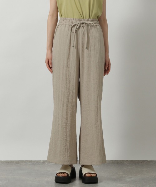 LAKOLE(ラコレ)の「【セットアップ対応・多機能付き】リネンライクイージーパンツ / 499166(その他パンツ・レディース・ブラウン/チャコールグレー/グレイッシュベージュ/オリーブ・FREE)」の22枚目の写真