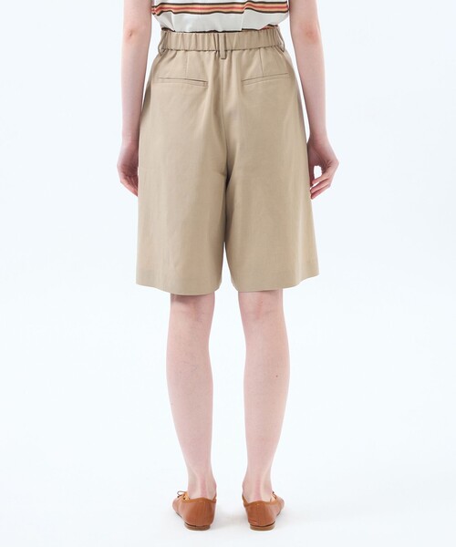 MACKINTOSH PHILOSOPHY(マッキントッシュ フィロソフィー)の「ワンタックハーフパンツ(その他パンツ・レディース・ベージュ/ブラック・36/38)」の6枚目の写真