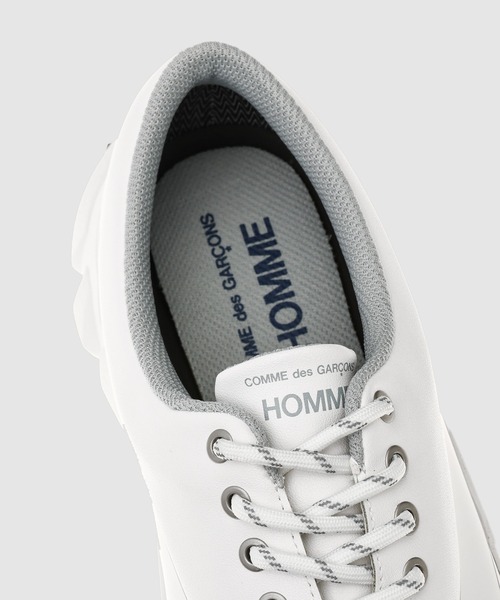 COMME des GARCONS HOMME(コム デ ギャルソン・オム)の「vibram SNEAKER(スニーカー・メンズ・ブラック/ホワイト・28.0cm/27.0cm/26.0cm)」の3枚目の写真