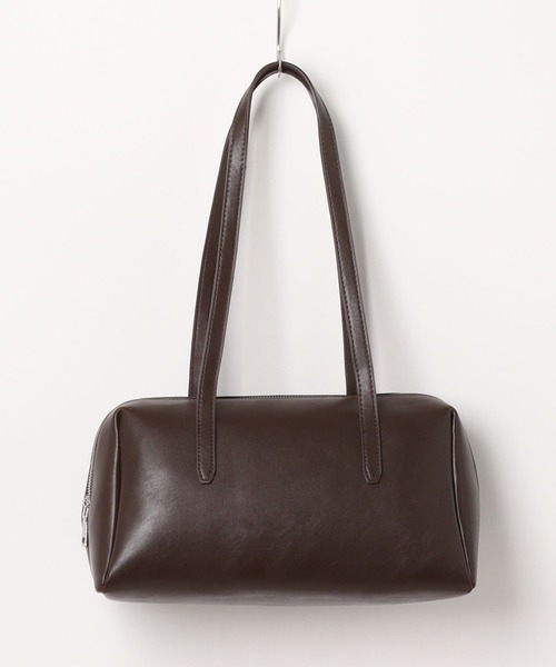 BONLECILL Marche(ボンルシールマルシェ)の「【BONLECILL Marche】《大容量》ベーシックスクエアボストンバッグ(ボストンバッグ・レディース・ブラック/キャメル/ブラウン・FREE)」の22枚目の写真