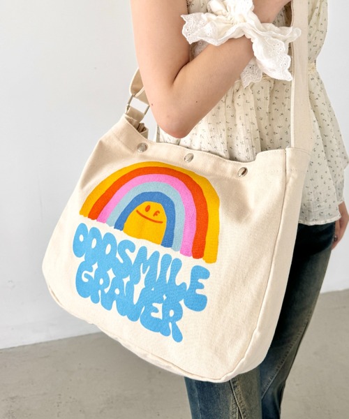 GRAVER OF ANAHEIM(グレイバーオブアナハイム)の「【日本未発売】GRAVER(グレーバー)/別注 A4対応 プリント コットン アジャスターベルト キャンバスショルダーバッグ(ショルダーバッグ・レディース・その他1/その他2/その他3/その他5/その他4/その他7/その他9/その他6/その他8/その他10・FREE)」の8枚目の写真