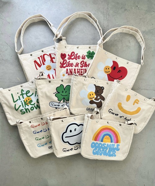 GRAVER OF ANAHEIM(グレイバーオブアナハイム)の「【日本未発売】GRAVER(グレーバー)/別注 A4対応 プリント コットン アジャスターベルト キャンバスショルダーバッグ(ショルダーバッグ・レディース・その他1/その他2/その他3/その他5/その他4/その他7/その他9/その他6/その他8/その他10・FREE)」の18枚目の写真