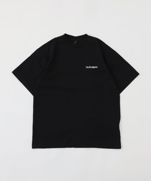 No Problemo(ノープロブレモ)の「No Problemo /ノープロブレモ EAU DE PROBLEMO SS TEE NP60005.03(Tシャツ/カットソー・メンズ・ブラック・LARGE/SMALL/X-SMALL)」の1枚目の写真