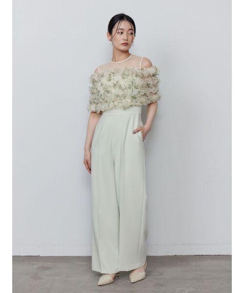 LAGUNAMOON（ラグナムーン）の「LADYチュールオフショルパンツ