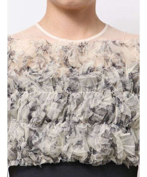 セール】LADYチュールオフショルパンツドレス（パンツドレス