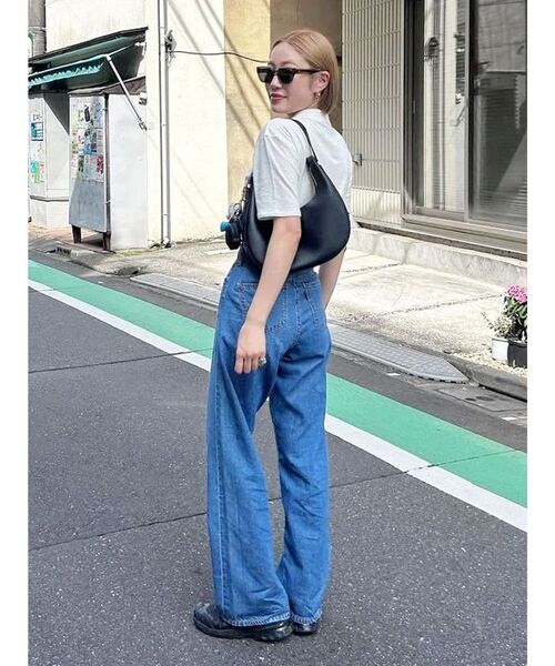 Ungrid(アングリッド)の「リネン混ハーフスリーブポロカーデ(カーディガン/ボレロ・レディース・グリーン系その他/オフホワイト/ブラック・FREE)」の11枚目の写真