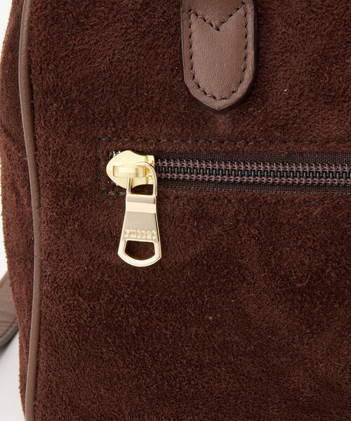 スエード2WAYミニボストンバッグ（ボストンバッグ）｜russet（ラシット