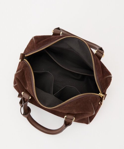 russet(ラシット)の「スエード2WAYミニボストンバッグ(ボストンバッグ・レディース・グレー/ダークブラウン・FREE)」の17枚目の写真