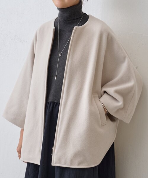 BEARDSLEY（ビアズリー）の「ウールポンチョコート（その他