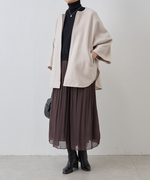 ウールポンチョコート（その他アウター）｜BEARDSLEY（ビアズリー）の