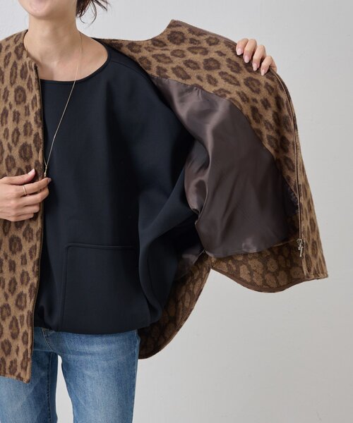 ビアズリー　ポンチョ　ウール　コート ウールポンチョコート | BEARDSLEY(ビアズリー)レディース | PAL