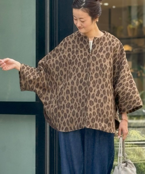 BEARDSLEY（ビアズリー）の「ウールポンチョコート（その他アウター