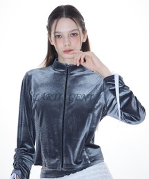 L14 VELVET ZIP-UP