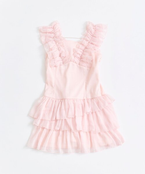 インフルエンサー企画】ホイップフリルミニワンピ（ワンピース