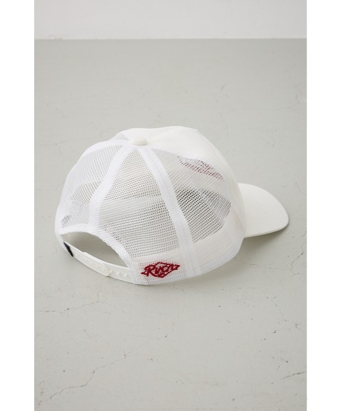 AZUL by moussy（アズールバイマウジー）の「RVCA RANCH SEAL MASH SNAPBACK（キャップ・メンズ・ブラック/ホワイト・FREE）」の6枚目の写真