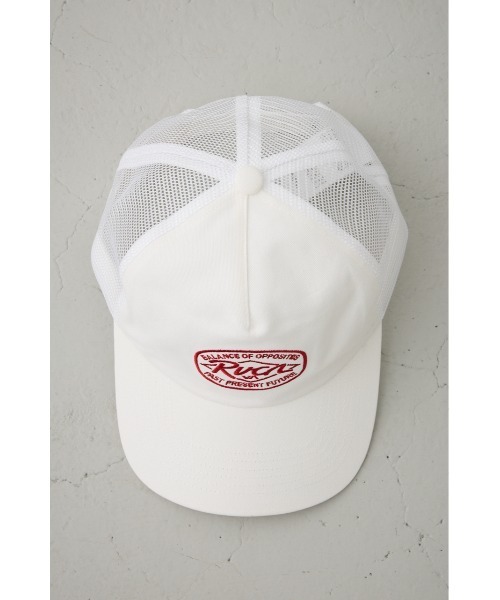 AZUL by moussy（アズールバイマウジー）の「RVCA RANCH SEAL MASH SNAPBACK（キャップ・メンズ・ブラック/ホワイト・FREE）」の8枚目の写真