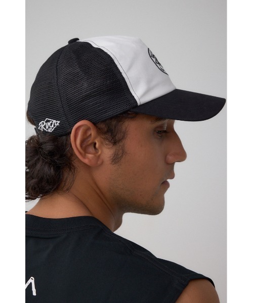AZUL by moussy（アズールバイマウジー）の「RVCA RANCH SEAL MASH SNAPBACK（キャップ・メンズ・ブラック/ホワイト・FREE）」の12枚目の写真