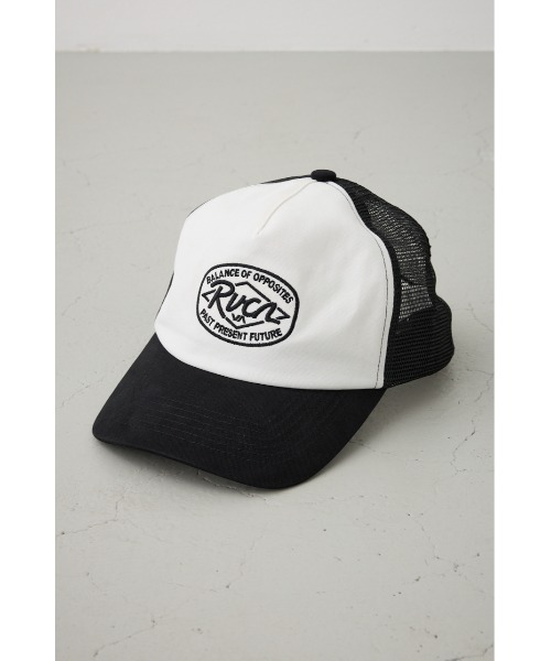 AZUL by moussy（アズールバイマウジー）の「RVCA RANCH SEAL MASH SNAPBACK（キャップ・メンズ・ブラック/ホワイト・FREE）」の13枚目の写真