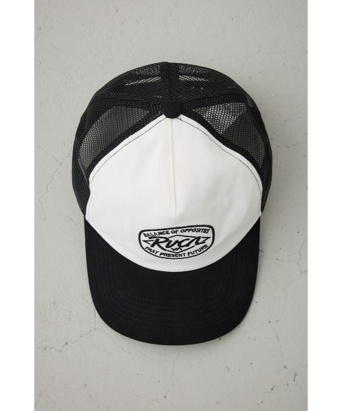 AZUL by moussy（アズールバイマウジー）の「RVCA RANCH SEAL MASH SNAPBACK（キャップ・メンズ・ブラック/ホワイト・FREE）」の17枚目の写真