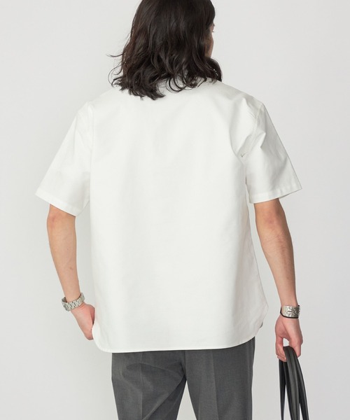 セール】【ZOZO限定】SHIPS.me: OXプルオーバーBD半袖シャツ（シャツ