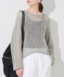 LOGAN KNITTING MILLS CREW NECK KNIT W/Pocket