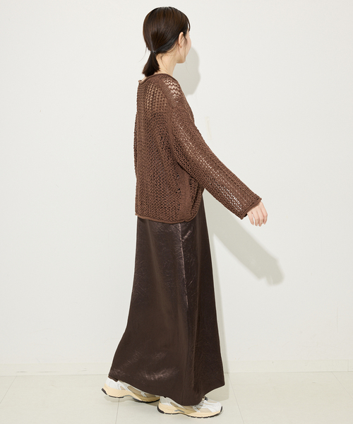 LOGAN/ローガン SLOBE別注 メッシュプルオーバー（ニット/セーター