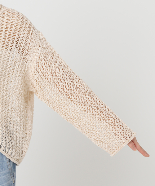 LOGAN/ローガン SLOBE別注 メッシュプルオーバー（ニット/セーター