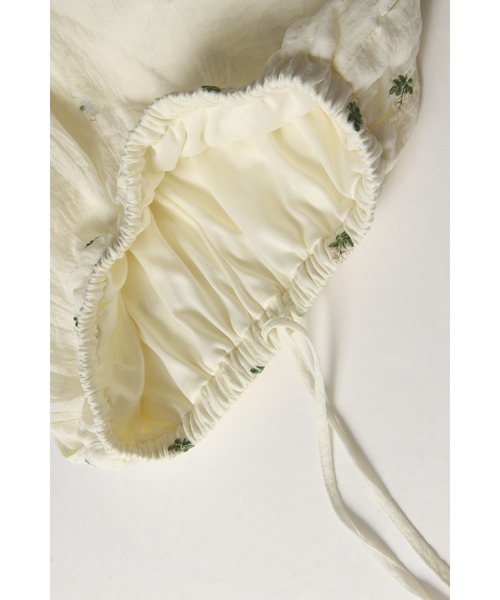 &. NOSTALGIA（アンドドットノスタルジア）の「【ZOZO限定】小花柄刺繍ルーズパンツ（その他パンツ・レディース・ブラック/アイボリー・FREE）」の10枚目の写真