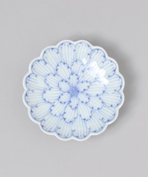 TODAY'S SPECIAL（トゥデイズスペシャル）の「【渓山窯】染付牡丹菊型3寸小皿/344728（食器）」