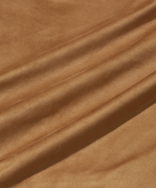 NOGLE(ノグル)の「【NOGLE/ノグル】スエードオーバーシャツ(シャツ/ブラウス・レディース・アイボリー/ブラウン/ブルー・FREE)」の10枚目の写真