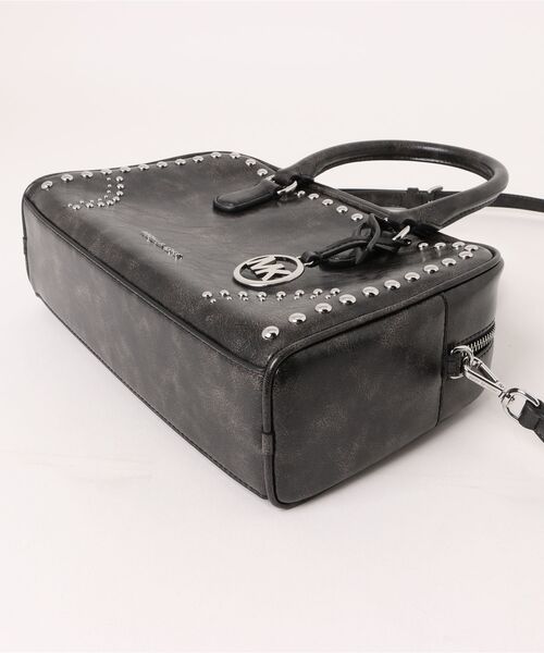 MICHAEL KORS(マイケルコース)の「THOMPSON MD DUFFLE SATCHEL サッチェル(ハンドバッグ・レディース・ブラック・FREE)」の3枚目の写真