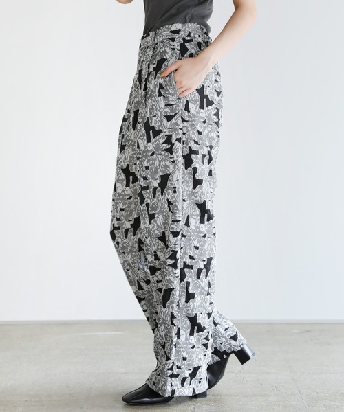 shetila(シェティラ)の「【セットアップ対応】シアージャガードタックパンツ(その他パンツ・レディース・グレー/ホワイト/ブラック・FREE)」の5枚目の写真