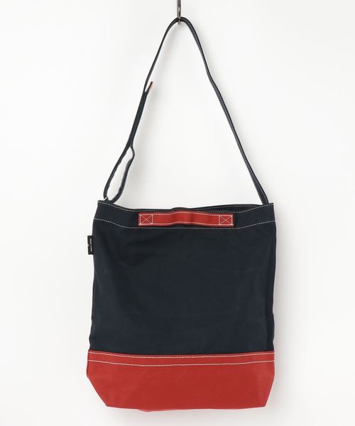 Butler Verner Sails（バトラーヴァーナーセイルス）の「【Butler Verner Sails】パラフィン2WAYショルダー（ショルダーバッグ・メンズ・レッド/ネイビー/マルチ・FREE）」の11枚目の写真