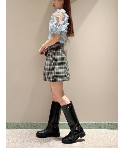 SNIDEL プリーツフリルカットプルオーバー プリーツフリルカットプルオーバー（Tシャツ/カットソー