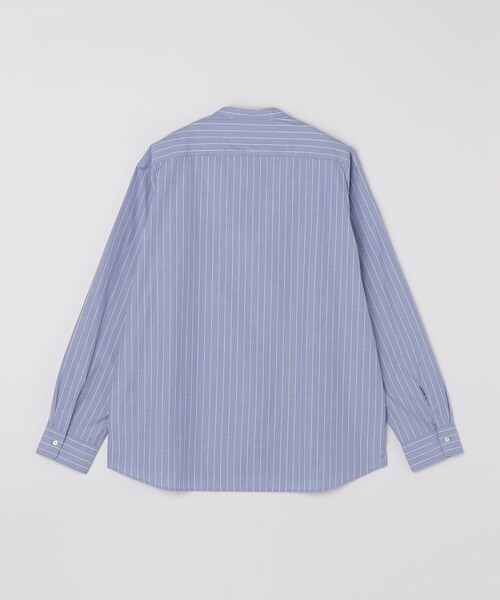SHIPS（シップス）の「SHIPS: 100S バンドカラー ストライプ シャツ（シャツ/ブラウス・メンズ・ライトグリーン/ブラウン/オフホワイト/ブルー系・SMALL/X-LARGE/LARGE/MEDIUM）」の20枚目の写真