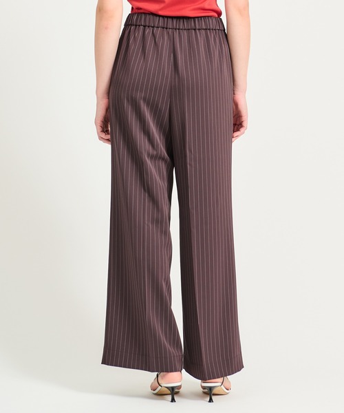 ESTNATION（エストネーション）の「ESTNATION / トリアセタック ピンスト イージーパンツ（その他パンツ・メンズ・ブラウン系その他/ダークネイビー・34/38/36）」の16枚目の写真