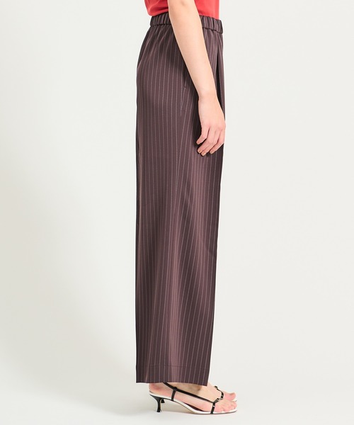 ESTNATION（エストネーション）の「ESTNATION / トリアセタック ピンスト イージーパンツ（その他パンツ・メンズ・ブラウン系その他/ダークネイビー・34/38/36）」の15枚目の写真