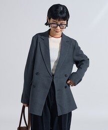 SCOTCH&SODA チェスター　コート　黒白グレー　チェック　アウター BLACK VARIA BlackVaria ロングコート チェスターコート ヘビ柄