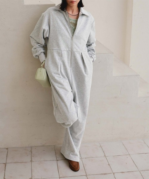 美品・希少◎ LESS TAILOR オールインワン　モヘア　グレー　M DSCF5689.jpg?v=1732353076&